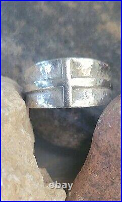 Retired James Avery Size 10 Cross Band Ring Vintage Neat Piece