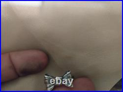 Retired James Avery Size 4.5 Sterling Silver Bow Ring