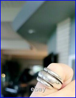 Retired James Avery Size 6 Wrap Dome Ring Heavy Substantial Piece! Great Cond