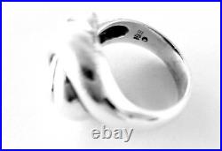 Retired James Avery Size 7 Dome Ring Sterling Silver in JA Box