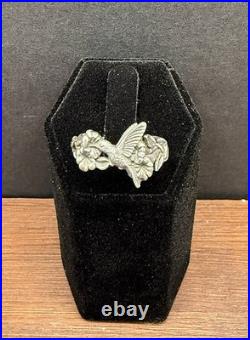 Retired James Avery Size 7 Hummingbird Ring