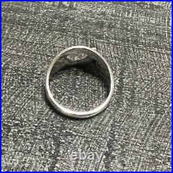 Retired James Avery Size 9.5 Heart Cut Out Band Ring Sterling Silver CUTE
