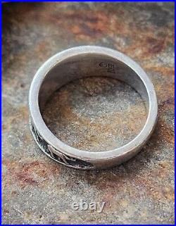 Retired James Avery Size 9 Two By Two Noah's Ark Ring Great Oxidation