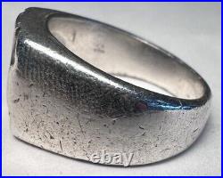 Retired James Avery Sterling Greek Cross Ring Sz. 11.5 ibs3