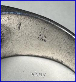 Retired James Avery Sterling Greek Cross Ring Sz. 11.5 ibs3