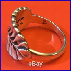 Retired James Avery Sterling Silver 925 Mimosa Leaf Ring Size 10 Excellent Con