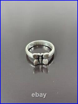 Retired James Avery Sterling Silver 925 Solid Butterfly Ring Size 8.5