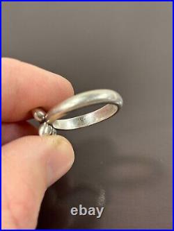 Retired James Avery Sterling Silver 925 Solid Butterfly Ring Size 8.5