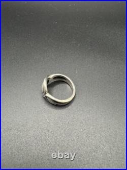 Retired James Avery Sterling Silver Adoree Oval Dome Ring Size 8