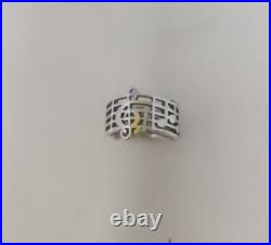 Retired James Avery Sterling Silver Amazing Grace Music Ring Size 6 Retired James Avery Sterling Silver Amazing Grace Music Ring Size 6