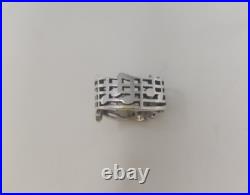 Retired James Avery Sterling Silver Amazing Grace Music Ring Size 6 Retired James Avery Sterling Silver Amazing Grace Music Ring Size 6