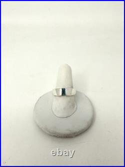 Retired James Avery Sterling Silver Blue Topaz Ring Size 6.5 (B-452)