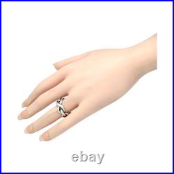 Retired James Avery Sterling Silver Bold Infinity Band Size 8 Ring 8.3gr #1337