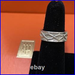 Retired James Avery Sterling Silver Crown Of Thorns Band Ring