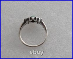 Retired James Avery Sterling Silver De Flores Turquoise Ring Size 9 Retired James Avery Sterling Silver De Flores Turquoise Ring Size 9