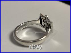 Retired James Avery Sterling Silver Dove Angel Ring Size 6.75