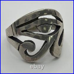 Retired James Avery Sterling Silver Eye of Horus Ring Size 9.5 NOS #2