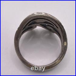 Retired James Avery Sterling Silver Eye of Horus Ring Size 9.5 NOS #2