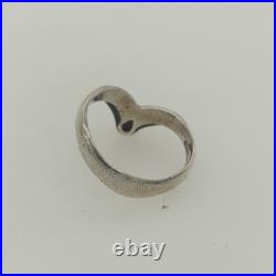 Retired James Avery Sterling Silver Garnet Apogean Cocktail Ring Size 7.5
