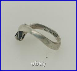 Retired James Avery Sterling Silver Garnet Apogean Cocktail Ring Size 7.5