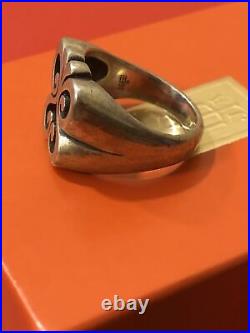 Retired James Avery Sterling Silver Open Spring Butterfly Ring Size 8.50 /10GRA