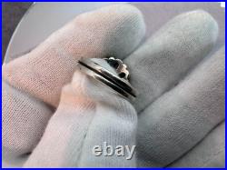 Retired James Avery Sterling Silver Turquoise De Flores Flower Ring Size 6.5