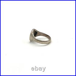 Retired James Avery Sterling Silver Unicorn Signet Ring Vintage Mythical 8.5