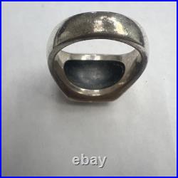 Retired James Avery Sterling Silver WIDE Cross Ring (10)