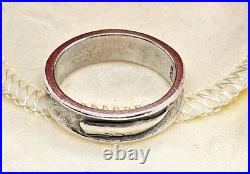 Retired James Avery Sterling Silver Whale Eternity Band Ring SZ 8 With Box Signed