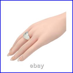 Retired James Avery Sterling Silver Wide Leave Cross Size 10.75 Ring 14.3g #1330 Retired James Avery Sterling Silver Wide Leave Cross Size 10.75 Ring 14.3g #1330