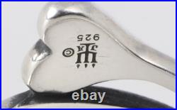 Retired James Avery Sterling Silver hearts embrace Size 9.5