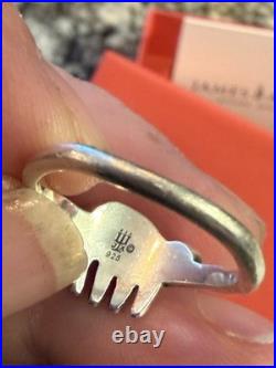 Retired James Avery Sterling Sloth Ring 7.25