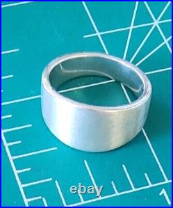 Retired James Avery Tapering Brushed Sterling Silver Size 7 Ring