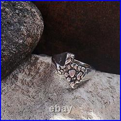 Retired James Avery Texas Textured Nugget Ring Size 7