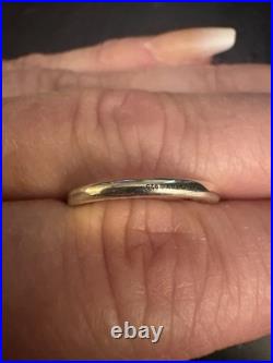 Retired James Avery Thick Hoop Earrings