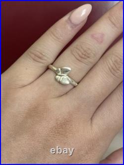 Retired James Avery Tiny Butterfly Ring Size 6 Sterling Silver Retired James Avery Tiny Butterfly Ring Size 6 Sterling Silver