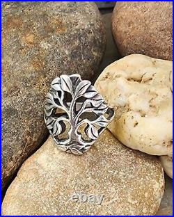Retired James Avery Tree of Life Ring Size 5.5 Sterling Silver