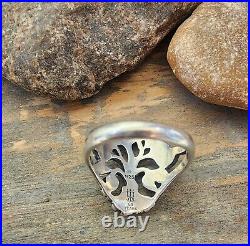 Retired James Avery Tree of Life Ring Size 5.5 Sterling Silver
