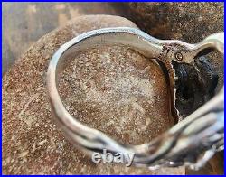 Retired James Avery Triple Dogwood Flower Ring Size 8.5 BEAUTIFUL