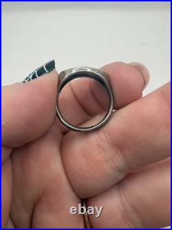 Retired James Avery Vintage Symbol of Freedom Bald Eagle Ring Sz 9