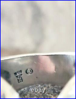 Retired James Avery Wide Center Twist Gorgeous Band Ring Sz 6.5 Vintage NEAT