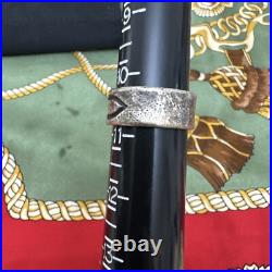 Retired James Avery Wide Textured Fish Ring Size 10.5 EUC