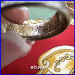 Retired James Avery Wide Textured Fish Ring Size 10.5 EUC
