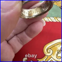 Retired James Avery Wide Textured Fish Ring Size 10.5 EUC
