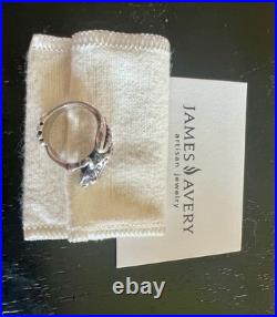 Retired James Avery Wrap-Around Frog Ring, Size 5 1/2, Vintage Retired James Avery Wrap-Around Frog Ring, Size 5 1/2, Vintage