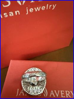 Retired James Avery You Are My Sunshine Ring Size 7.5 Sterling Silver