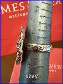 Retired James Avery You Are My Sunshine Ring Size 7.5 Sterling Silver