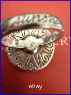 Retired James Avery You Are My Sunshine Ring Size 7.5 Sterling Silver