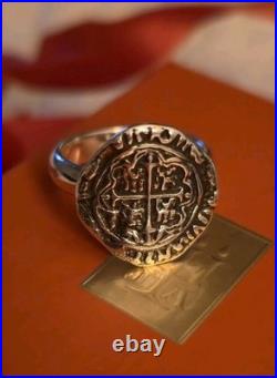 Retired Original Release James Avery'Pieces Of Eight' Ring S7 Retired Original Release James Avery'Pieces Of Eight' Ring S7