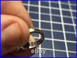 Retired Rare 1980's James Avery Small Texas Ring Sterling Silver Size 3.5